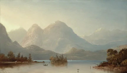 Veduta sul Fiume Columbia, Oregon, 1871
